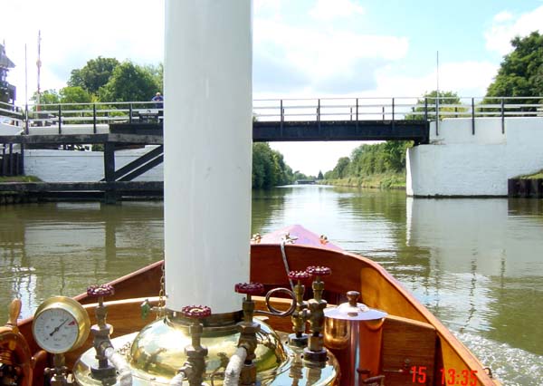 Steamboat At Sims Bridge