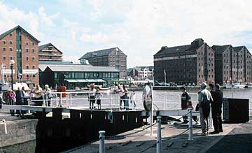 Looking south-east across the Main Basin, Gloucester, in 2003